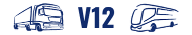 Serwis samochodów użytkowych V12 logo
