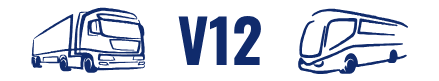 Serwis samochodów użytkowych V12 logo